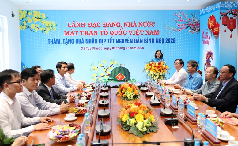 Phó Thủ tướng Hồ Quốc Dũng thăm, tặng quà Tết gia đình chính sách, công nhân khó khăn tại Gia Lai- Ảnh 8.