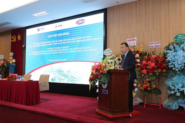 EVN ký hợp đồng EPC hơn 25.000 tỷ đồng cho Nhà máy Nhiệt điện LNG Quảng Trạch II- Ảnh 2.