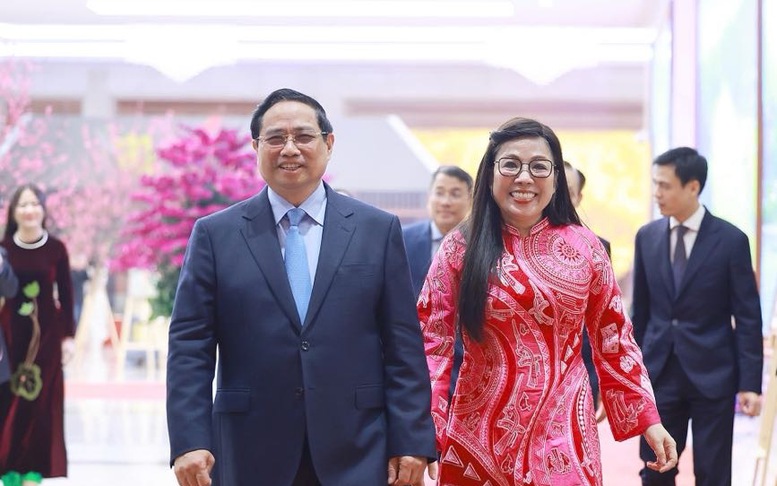 Thủ tướng Phạm Minh Chính chủ trì chiêu đãi Đoàn ngoại giao tại Việt Nam