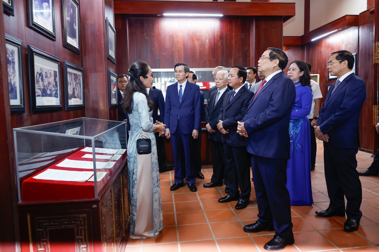 Thủ tướng Phạm Minh Chính dự lễ kỷ niệm 120 năm Ngày sinh Thủ tướng Phạm Văn Đồng- Ảnh 9.