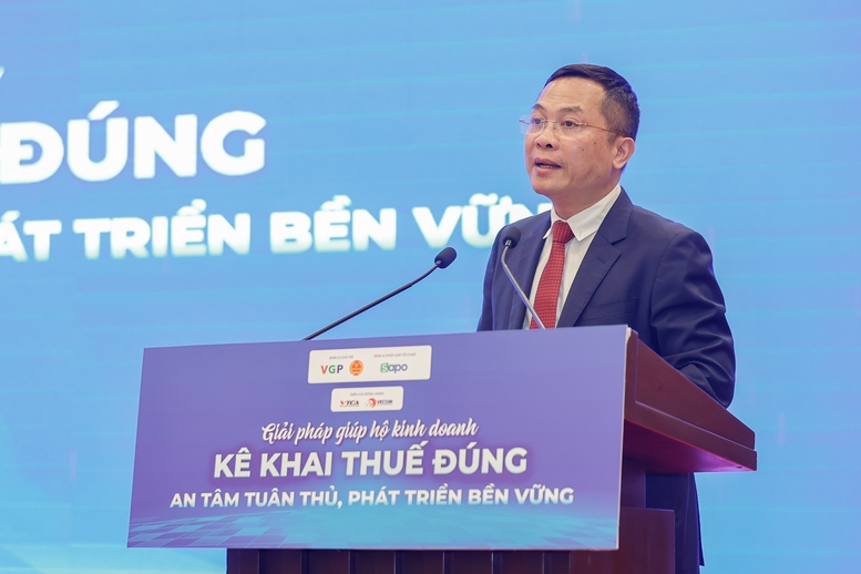 TRỰC TIẾP: Hội thảo 'Giải pháp giúp hộ kinh doanh kê khai thuế đúng, an tâm tuân thủ, phát triển bền vững'- Ảnh 2.
