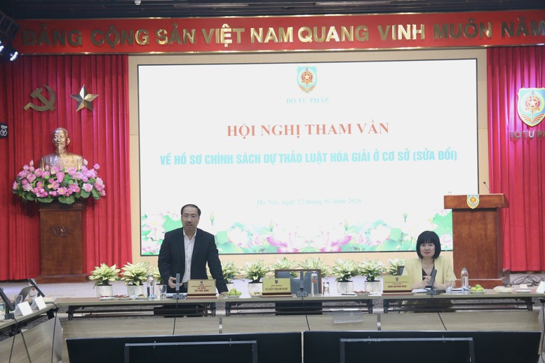 Tham vấn về hồ sơ chính sách Luật Hòa giải ở cơ sở (sửa đổi)- Ảnh 1.