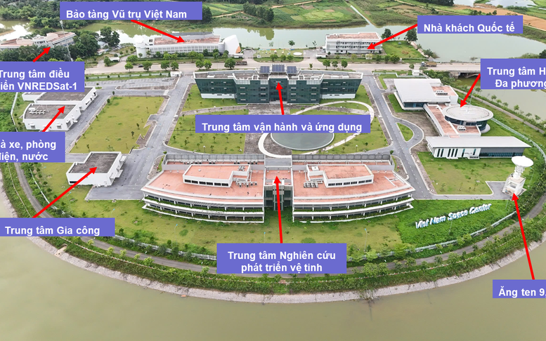 Bên trong Trung tâm Vũ trụ Việt Nam vừa khánh thành tại Hòa Lạc