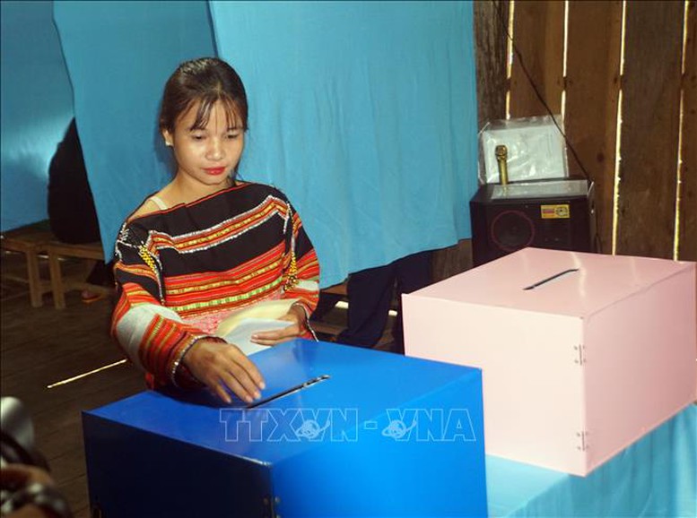Đắk Lắk, Gia Lai, Lâm Đồng tổ chức bầu cử sớm tại một số địa bàn đặc thù- Ảnh 3.