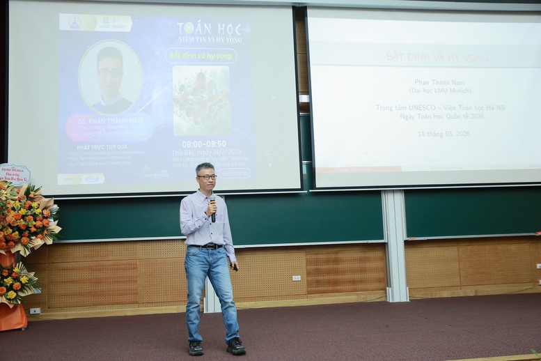 Ngày Toán học Quốc tế 2026: Lan tỏa giá trị toán học trong kỷ nguyên số- Ảnh 2. Ngày Toán học Quốc tế 2026: Lan tỏa giá trị toán học trong kỷ nguyên số- Ảnh 2.