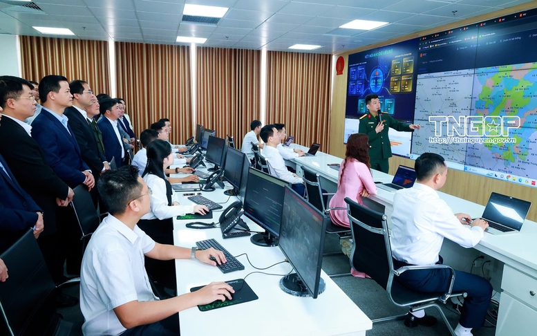 Thái Nguyên khai trương Trung tâm Dữ liệu phục vụ điều hành
