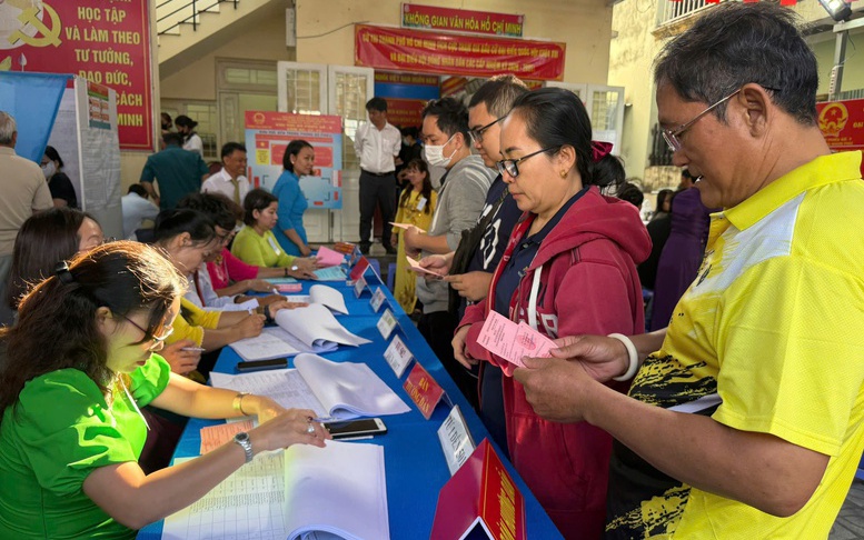 Hơn 61,7 triệu cử tri đã bỏ phiếu, nhiều địa phương đạt trên 90%