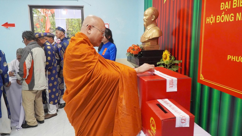 Chùm ảnh: Cử tri cả nước nô nức tham gia "Ngày hội non sông"- Ảnh 21.