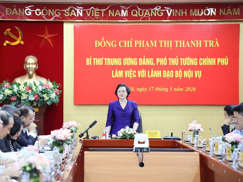 Phó Thủ tướng Phạm Thị Thanh Trà giao nhiệm vụ trọng tâm, cấp bách cho Bộ Nội vụ- Ảnh 4.