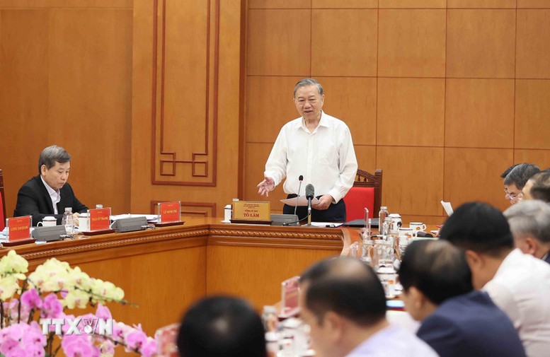 Tổng Bí thư Tô Lâm: Kiên quyết ngăn chặn, đẩy lùi tham nhũng, lãng phí, tiêu cực- Ảnh 1.