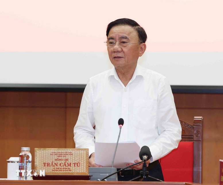 Thường trực Ban Bí thư chủ trì Phiên họp thứ nhất Ban Chỉ đạo Trung ương về phát triển văn hóa Việt Nam- Ảnh 2.