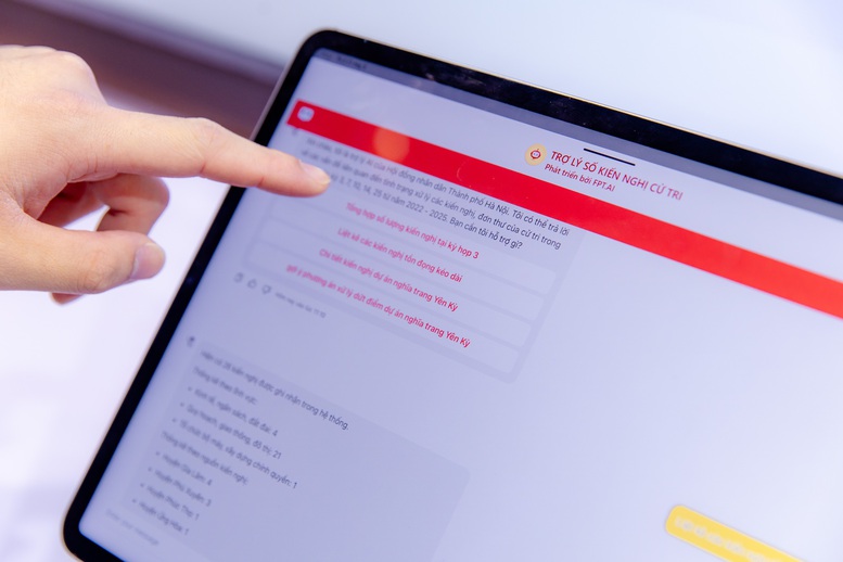 FPT đưa trợ lý AI phân tích kiến nghị cử tri cho HĐND TP Hà Nội- Ảnh 3.