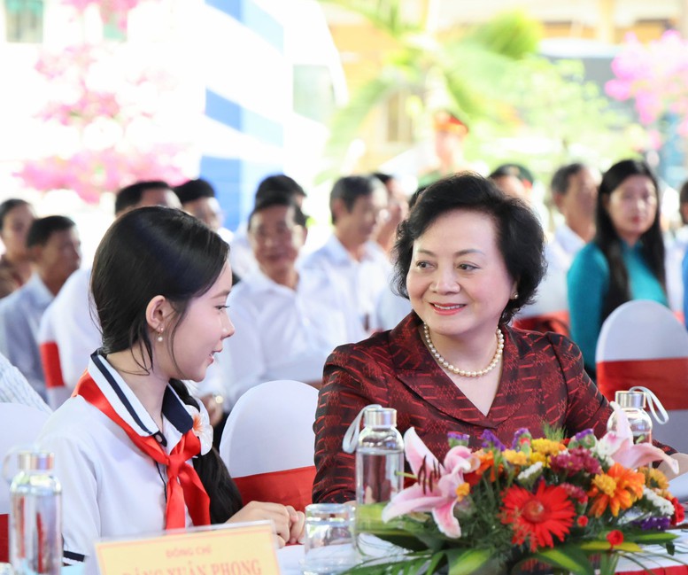 TRỰC TIẾP: Khởi công đồng loạt các trường nội trú liên cấp vùng biên giai đoạn 2- Ảnh 9.