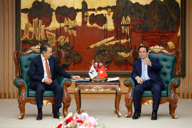 Thủ tướng Phạm Minh Chính tiếp Chủ tịch Hội đồng Ủy ban Kinh tế Á-Âu- Ảnh 2.