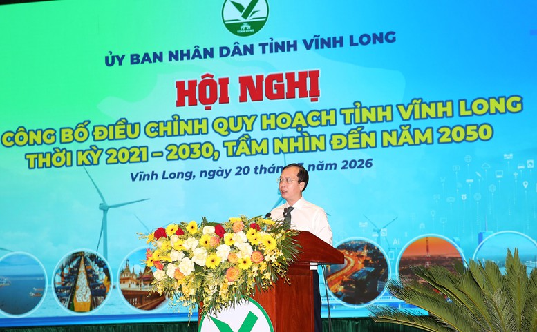 Công bố Quy hoạch Vĩnh Long: Hướng tới trung tâm kinh tế xanh, động lực mới vùng ĐBSCL- Ảnh 1.