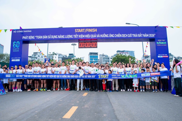 Hơn 2.000 người tham gia giải chạy hưởng ứng tiết kiệm năng lượng và Giờ Trái đất- Ảnh 2.