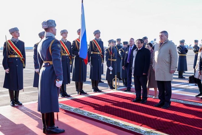 Thủ tướng Phạm Minh Chính tới Thủ đô Moscow, bắt đầu thăm chính thức Liên bang Nga- Ảnh 4.