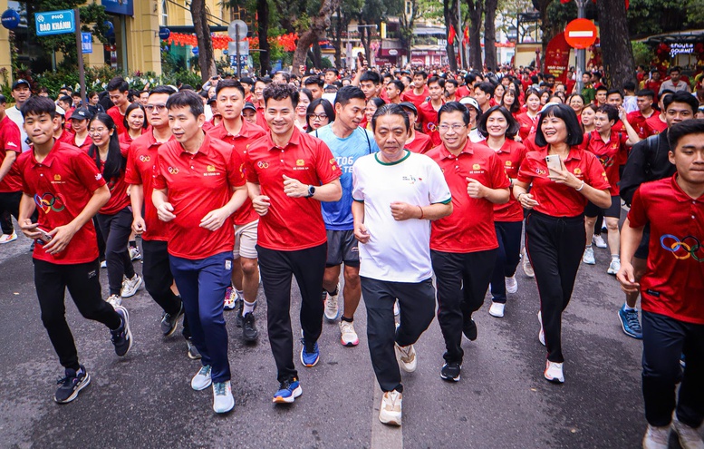 Hơn 1,3 triệu người hưởng ứng Ngày chạy Olympic vì sức khỏe toàn dân năm 2026- Ảnh 2.
