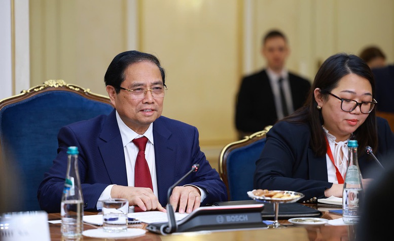 Thủ tướng Chính phủ Phạm Minh Chính gặp Chủ tịch Hội đồng Liên bang Nga- Ảnh 4.
