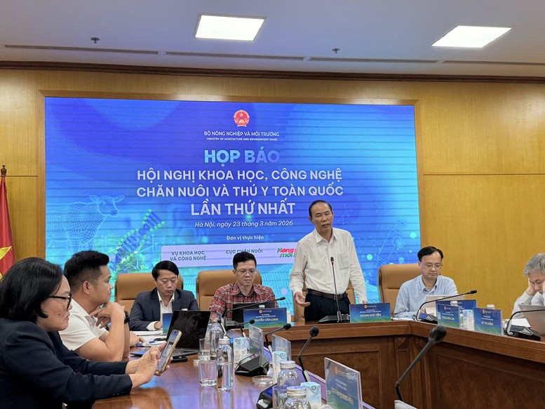 Hội nghị KHCN quốc gia đầu tiên 'mở đường' cho chăn nuôi - thú y thời kỳ mới- Ảnh 1.