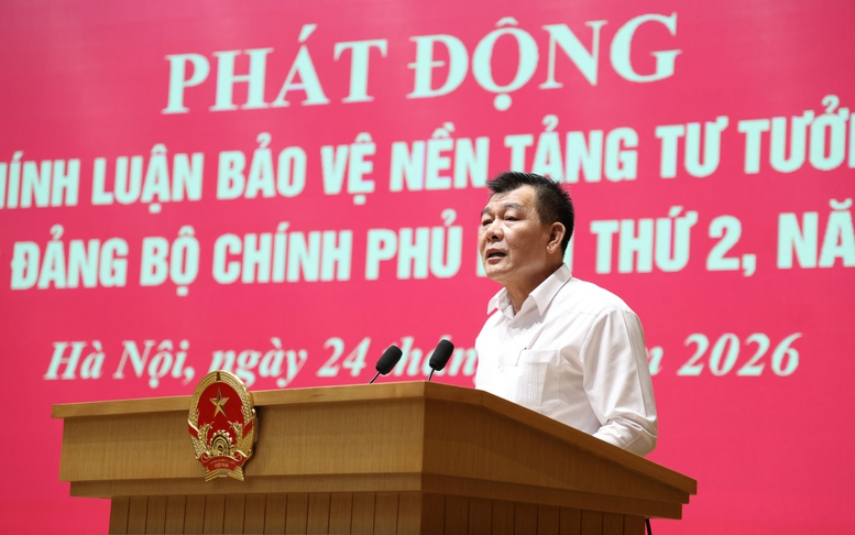 Đảng ủy Chính phủ phát động ‘Cuộc thi chính luận về bảo vệ nền tảng tư tưởng của Đảng’