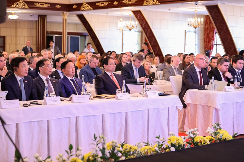 Thủ tướng Phạm Minh Chính dự Diễn đàn doanh nghiệp Việt Nam – Nga- Ảnh 1.