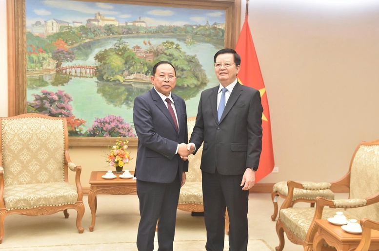 Phó Thủ tướng Mai Văn Chính tiếp xã giao Bộ trưởng Bộ Lễ nghi và Tôn giáo Campuchia- Ảnh 1.