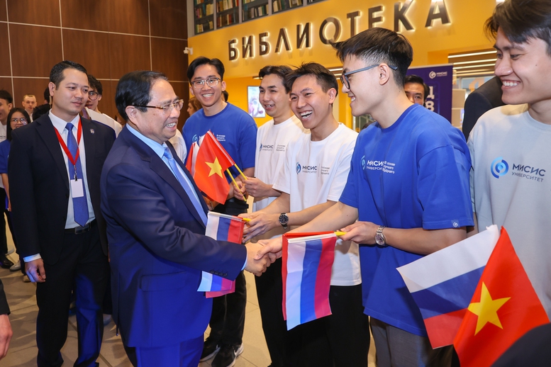 Thủ tướng Phạm Minh Chính tới thăm Đại học hàng đầu của Nga- Ảnh 1.