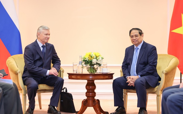 Thủ tướng Phạm Minh Chính tiếp lãnh đạo Hội Hữu nghị Nga – Việt và Hội Cựu chiến binh Nga từng chiến đấu tại Việt Nam