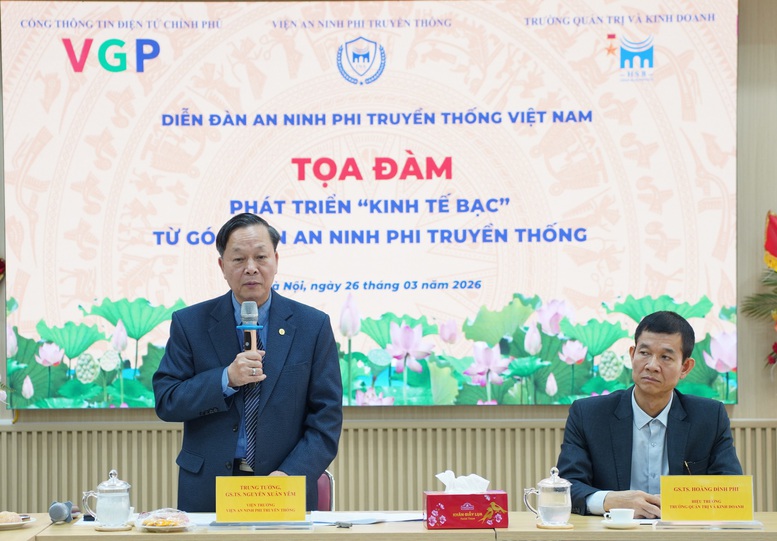TỔNG THUẬT: Tọa đàm 'Phát triển "kinh tế bạc" từ góc nhìn an ninh phi truyền thống'- Ảnh 12.
