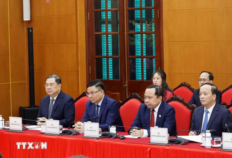 Tổng Bí thư Tô Lâm tiếp lãnh đạo một số tập đoàn quốc tế- Ảnh 4.