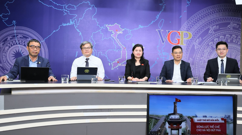 TỔNG THUẬT: Tọa đàm 'Luật Thủ đô (sửa đổi): Động lực thể chế cho Hà Nội bứt phá'- Ảnh 1.