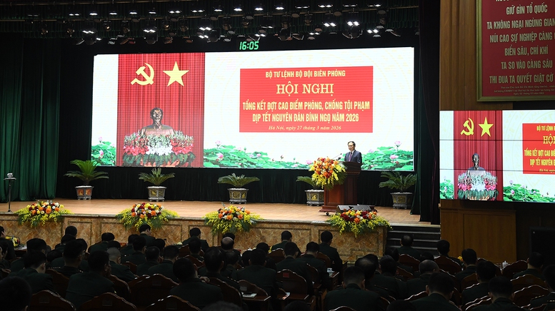 Bộ Tư lệnh Bộ đội Biên phòng tổng kết cao điểm phòng chống tội phạm, đón nhận Huân chương Chiến công- Ảnh 5.