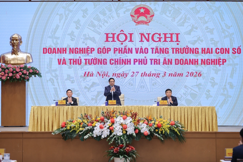 TỔNG THUẬT: Hội nghị "Doanh nghiệp góp phần vào tăng trưởng hai con số và Thủ tướng Chính phủ tri ân doanh nghiệp"- Ảnh 2.