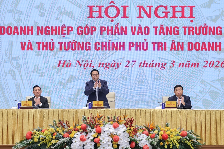 Thủ tướng: Doanh nghiệp là trung tâm, là chủ thể trong thực hiện mục tiêu tăng trưởng từ 10% trở lên- Ảnh 2. Thủ tướng: Doanh nghiệp là trung tâm, là chủ thể trong thực hiện mục tiêu tăng trưởng từ 10% trở lên- Ảnh 2.