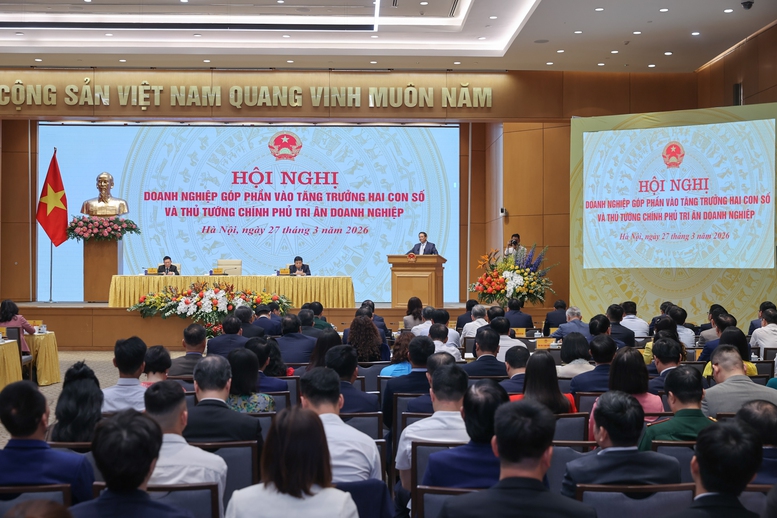 TỔNG THUẬT: Hội nghị "Doanh nghiệp góp phần vào tăng trưởng hai con số và Thủ tướng Chính phủ tri ân doanh nghiệp"- Ảnh 5.