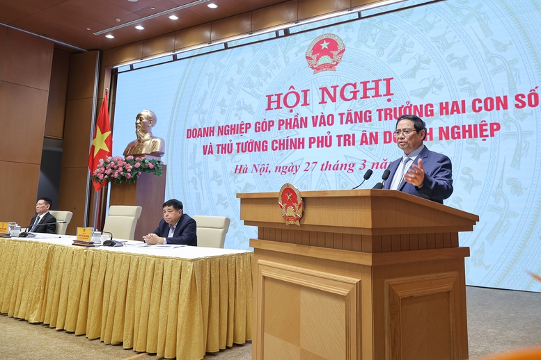 TỔNG THUẬT: Hội nghị "Doanh nghiệp góp phần vào tăng trưởng hai con số và Thủ tướng Chính phủ tri ân doanh nghiệp"- Ảnh 26.