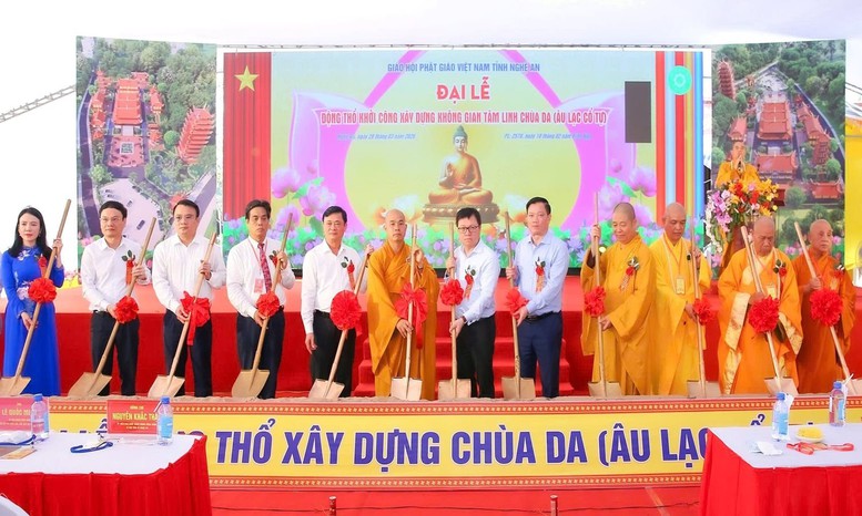 Khởi công xây dựng ngôi chùa thờ phụng hơn 500 nhà báo-liệt sĩ- Ảnh 1. Khởi công xây dựng ngôi chùa thờ phụng hơn 500 nhà báo-liệt sĩ- Ảnh 1.