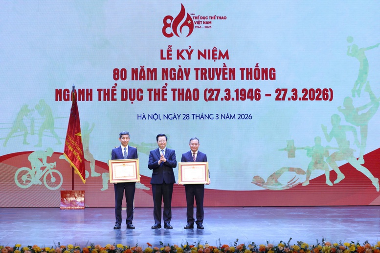 Tổng Bí thư dự Lễ kỷ niệm 80 năm Ngày truyền thống Ngành Thể dục Thể thao- Ảnh 6.