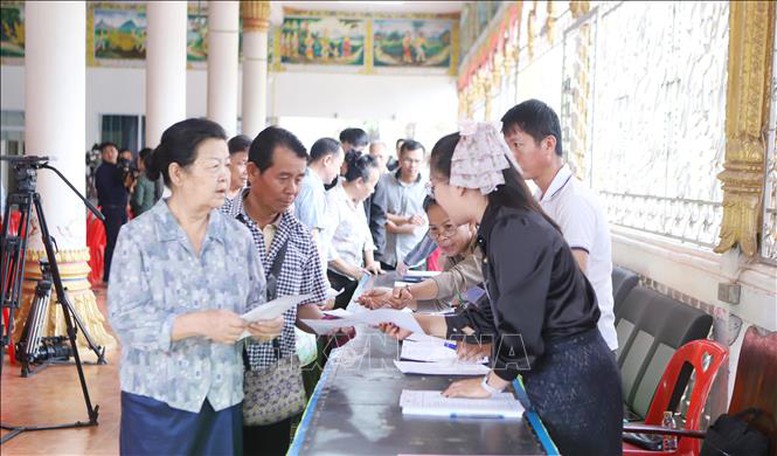 175 ứng cử viên trúng cử đại biểu Quốc hội khóa X của Lào- Ảnh 1.