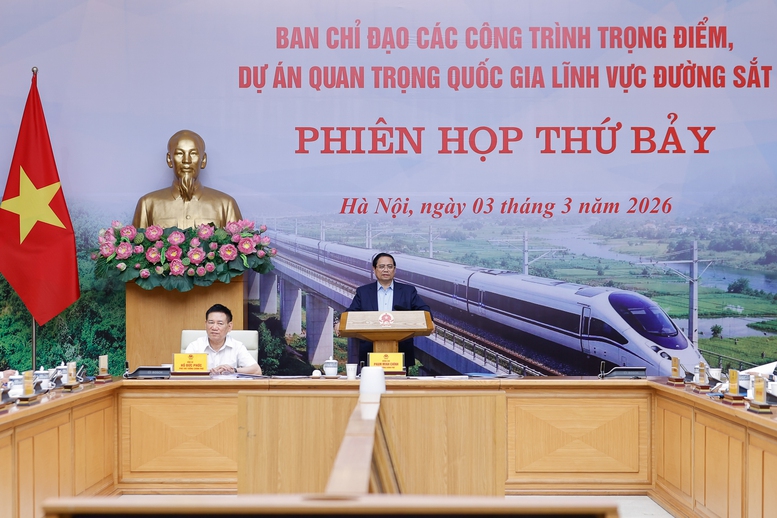 Thủ tướng: Tối ưu hóa hiệu quả các dự án và làm chủ công nghệ đường sắt- Ảnh 7. Thủ tướng: Tối ưu hóa hiệu quả các dự án và làm chủ công nghệ đường sắt- Ảnh 7.