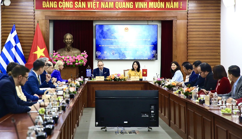 Hợp tác VHTTDL giữa Việt Nam và Hy Lạp sẽ có những bước phát triển mới- Ảnh 1. Hợp tác VHTTDL giữa Việt Nam và Hy Lạp sẽ có những bước phát triển mới- Ảnh 1.