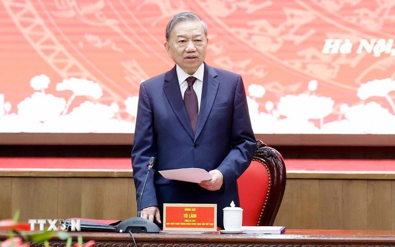 Tổng Bí thư Tô Lâm: Ban Thường vụ Thành ủy Hà Nội cần tiếp tục phát huy cao độ tinh thần làm việc quyết liệt
