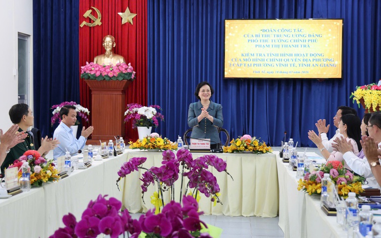 An Giang hoàn thiện mô hình chính quyền 2 cấp, phấn đấu tăng trưởng từ 10% trở lên giai đoạn 2026–2030