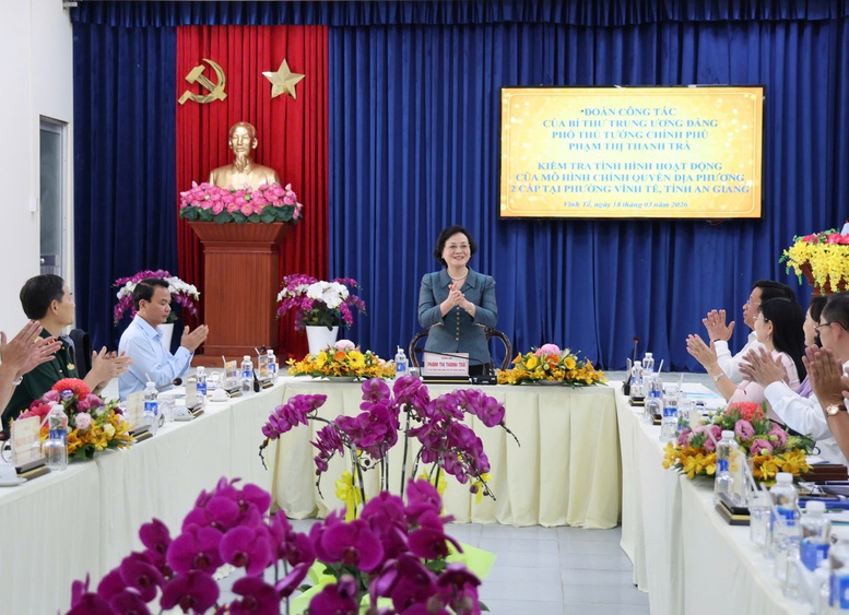 An Giang hoàn thiện mô hình chính quyền 2 cấp, phấn đấu tăng trưởng từ 10% trở lên giai đoạn 2026–2030- Ảnh 1.