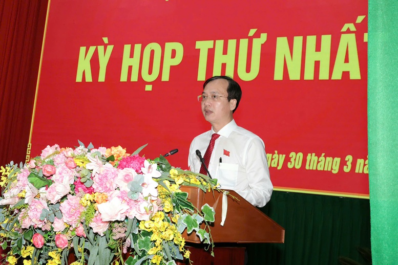 Ông Trần Trí Quang tái đắc cử Chủ tịch UBND tỉnh Vĩnh Long- Ảnh 1.