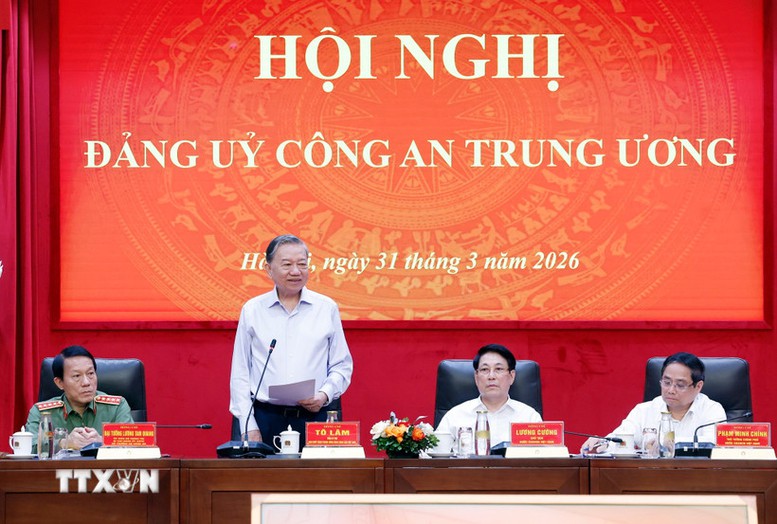 Tổng Bí thư Tô Lâm: Đảm bảo triển khai hiệu quả nhiệm vụ bảo vệ an ninh quốc gia trong tình hình mới- Ảnh 1.