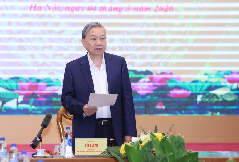 Tổng Bí thư: Công tác chính trị, tư tưởng phải thực sự đi trước, mở đường- Ảnh 1.