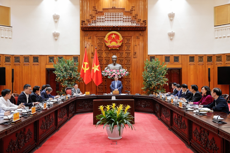 Thủ tướng Phạm Minh Chính chủ trì cuộc họp về điều hành chính sách tiền tệ, tài khóa- Ảnh 1.