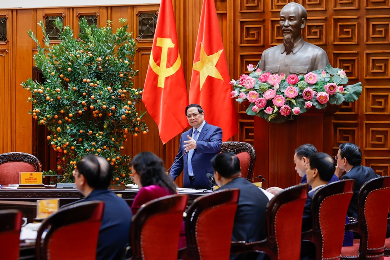 Thủ tướng Phạm Minh Chính chủ trì cuộc họp về điều hành chính sách tiền tệ, tài khóa- Ảnh 5.